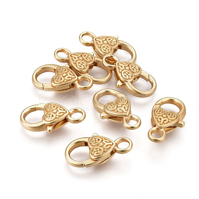 Tibetan Style Alloy Lobster Claw Clasps X-LF014Y-MG-NR-1