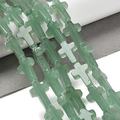 Natural Green Aventurine Beads Strands G-I337-A06-01-1