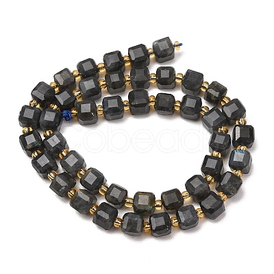 Natural Labradorite Beads Strands GG-CBAC972-A13-01-1