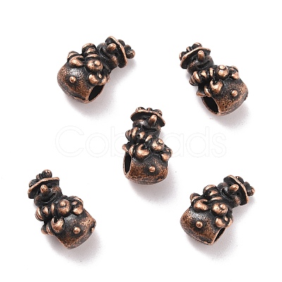 Tibetan Style Alloy Beads PALLOY-P267-10R-1