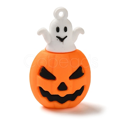 Halloween Theme PVC Plastic Pendants KY-N023-03B-1