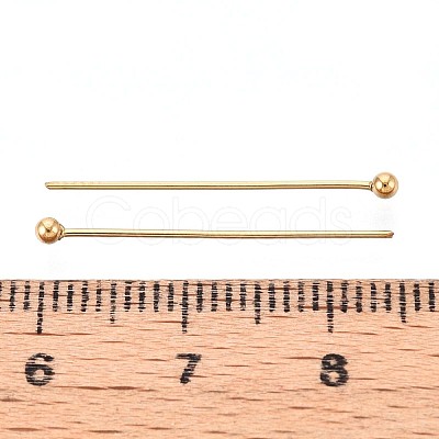 304 Stainless Steel Head Pins STAS-T065-25mm-20G-1