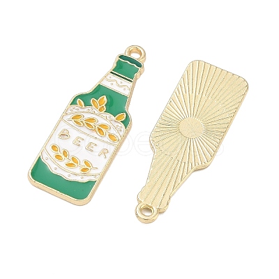 Alloy Enamel Pendants FIND-H020-01C-G-1
