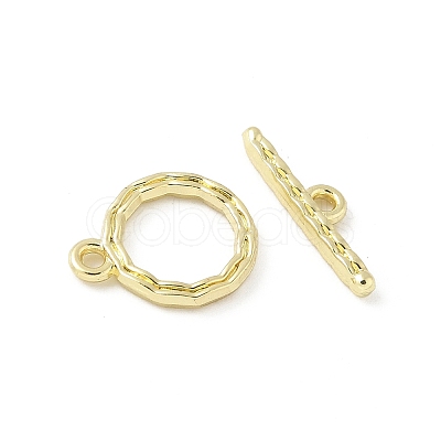 Alloy Toggle Clasps FIND-B047-13G-1