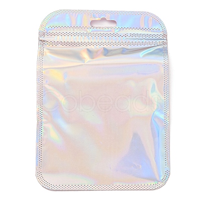 Plastic Glitter Holographic Packaging Yin-yang Resealable Bags OPP-D003-04F-1