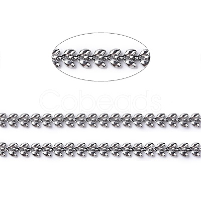 Tarnish Resistant 304 Stainless Steel Cobs Chains CHS-H019-01P-1