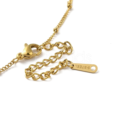 Stainless Steel Necklaces NJEW-R264-02G-1