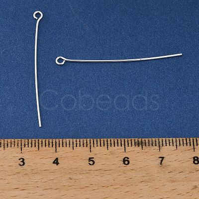 Brass Eye Pins KK-H258-08C-S-1