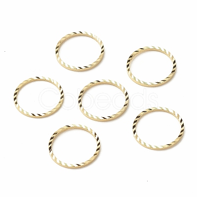 Brass Linking Rings LS-X-KK-F831-018D-G-RS-1