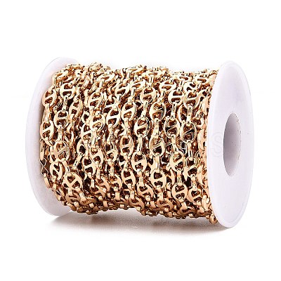 Iron Coffee Bean Link Chains CH-T005-10KCG-1