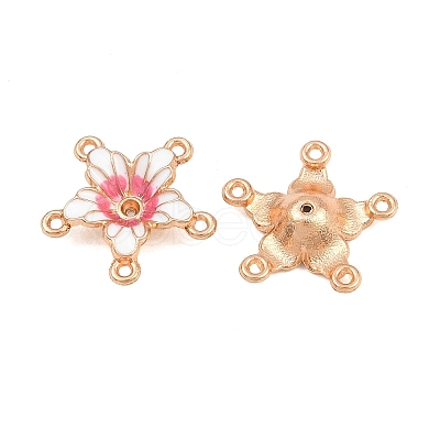 Alloy Enamel Chandelier Component Links AL-CBA8479-12KCG-02-1