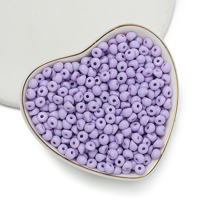 Acrylic Imitation Pearl Beads OACR-D300-01H-1