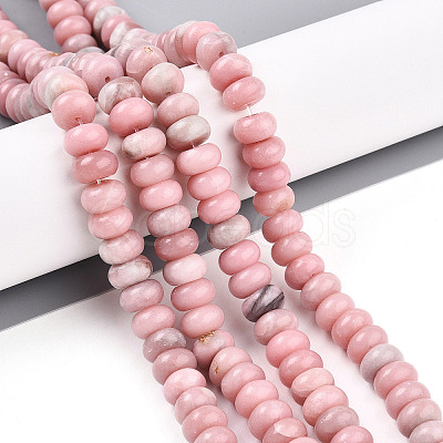 Natural Pink Opal Beads Strands G-T140-75A-1