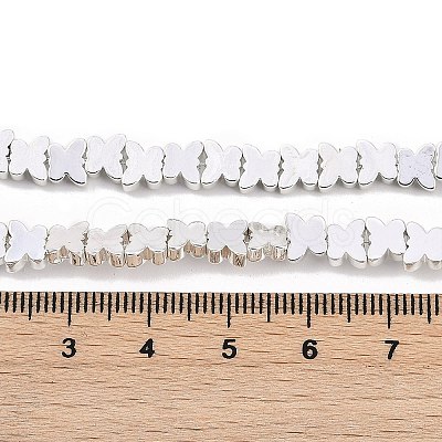 Electroplated Synthetic Non-magnetic Hematite Beads Strands G-C156-02S-1