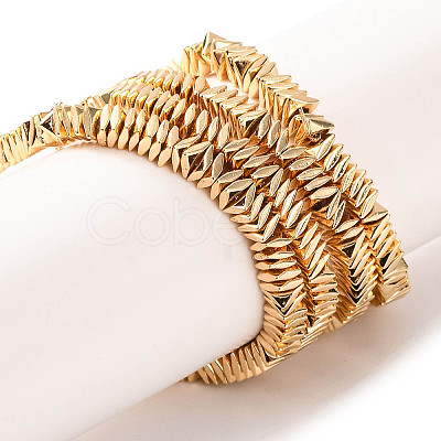 Electroplated Synthetic Non-magnetic Hematite Beads Strands X-G-G849-07A-LG-1