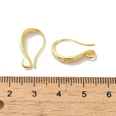 Brass Earring Hooks FIND-Z039-25G-1