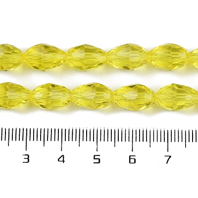 Transparent Glass Beads Strands LS-EGLA-N013-T6mm-D26-1