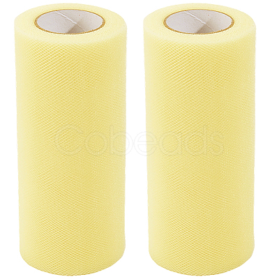 Deco Mesh Polyester Ribbons DIY-GF0013-21A-1