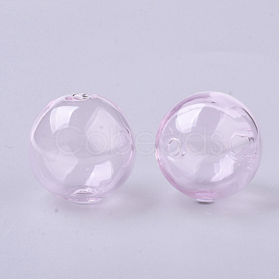 Handmade Blown Glass Beads X-BLOW-T001-32B-07-1