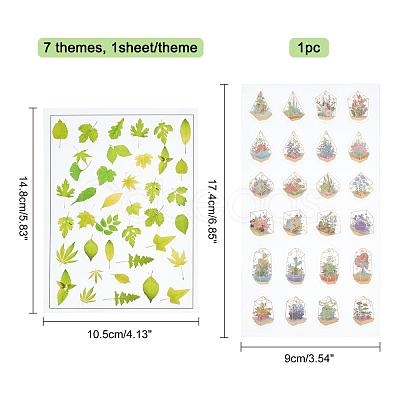 Waterproof Plastic Craft Sheets DIY-CA0001-57-1