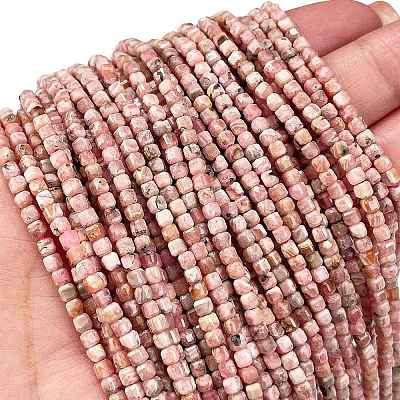 Natural Argentina Rhodonite Beads Strands LS-G-Z057-A01-01-1
