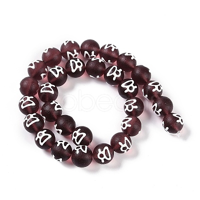 Handmade Lampwork Beads GLAA-B021-07B-07-1