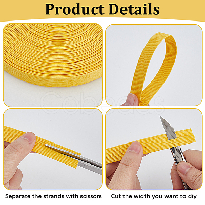 10M Flat Paper Cords OCOR-WH20001-92A-1