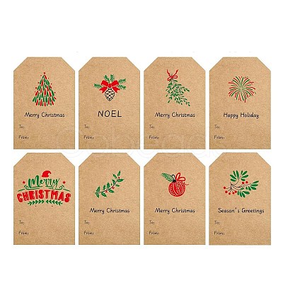Christmas Theme Paper Stickers STIC-P013-05B-1