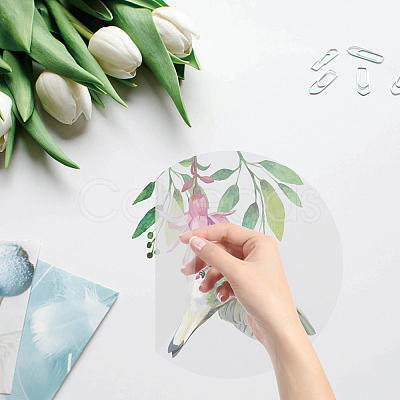 PVC Window Static Sticker DIY-WH0235-040-1