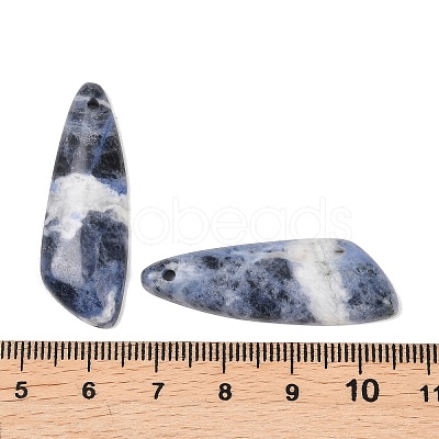 Natural Sodalite Pendants G-K381-28-1