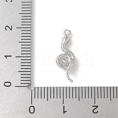 Brass Micro Pave Clear Cubic Zirconia Pendants KK-S505-03P-01-1