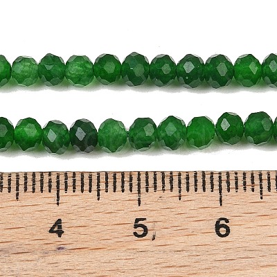 Dyed Natural Whie Jade Beads Strands GG-CBAF9EE-A32-3x4mm-1