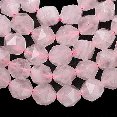 Natural Rose Quartz Beads Strands G-Z119-A41-03-1