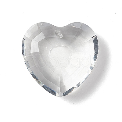 Transparent Glass Pendants GLAA-F118-02-1