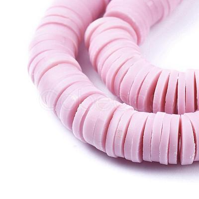 Handmade Polymer Clay Heishi Beads X-CLAY-R067-8.0mm-26-1