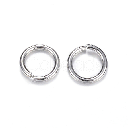 Tarnish Resistant 304 Stainless Steel Jump Rings X-STAS-D447-18-1