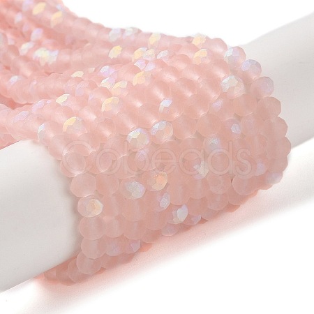 Transparent Glass Beads Strands LS-EGLA-A034-T4mm-MB22-1