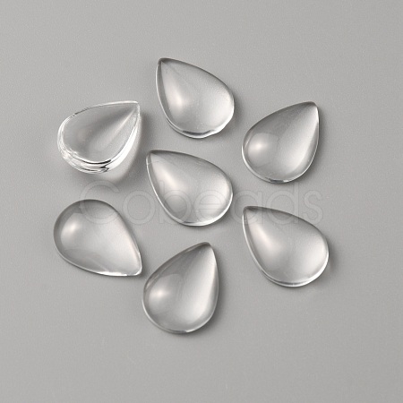Transparent Glass Cabochons GLAA-WH0022-94B-1