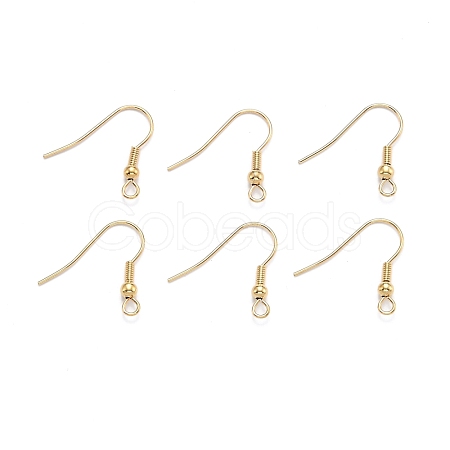 304 Stainless Steel Earring Hooks X-STAS-D448-036G-1