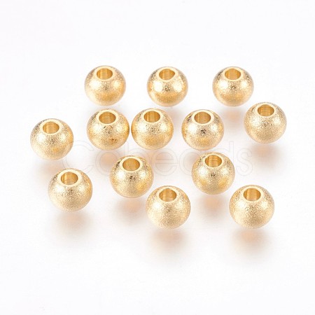 Ion Plating(IP) 201 Stainless Steel Beads STAS-P220-06G-01-1