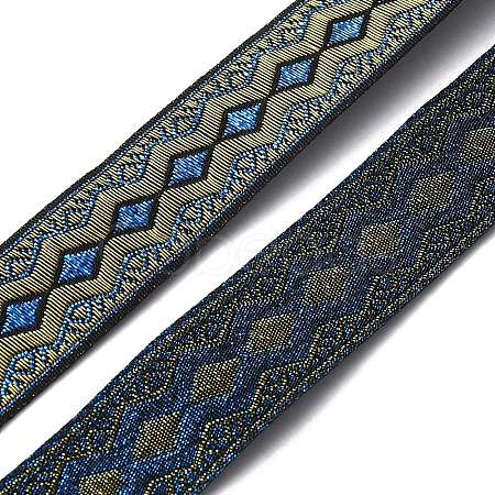Ethnic Style Polyester Ribbon OCOR-WH0047-37F-1