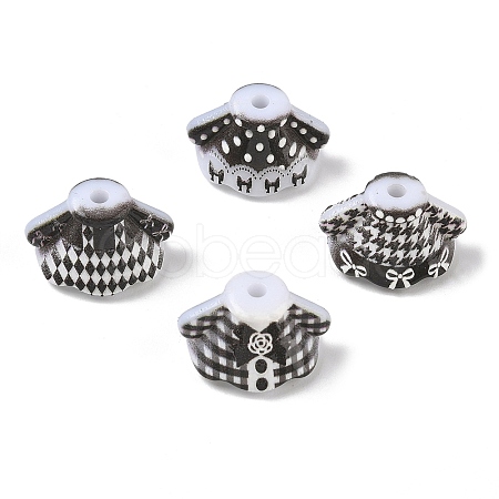 Printed Opaque Acylic Beads AC-CBAE004-07-1
