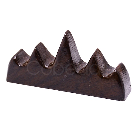 Wooden Chinese Calligraphy Brush Holder AJEW-WH0171-82B-1