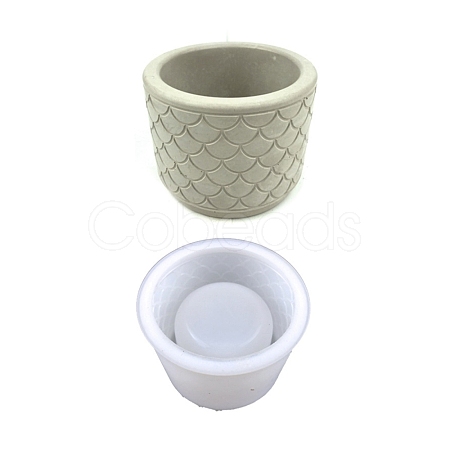 Column Flower Pot Silicone Molds DIY-M039-18B-1