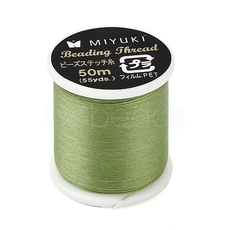 Flat MIYUKI Nylon Beading Thread FB-CBA3435-01S-1