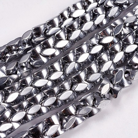 Non-magnetic Synthetic HematiteBeads Strands G-K037-16A-1