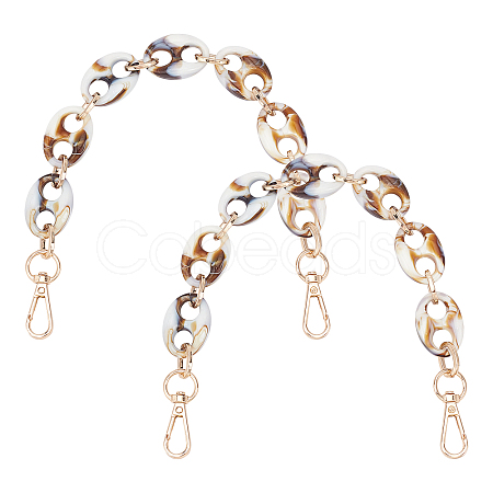 2 Strands Resin Bag Handles FIND-WR0003-96B-1