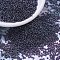 MIYUKI Round Rocailles Beads, Japanese Seed Beads, 11/0, (RR171) Dark Smoky Amethyst Luster, 2x1.3mm, Hole: 0.8mm, about 5500pcs/50g