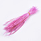 Goose Feather Costume Accessories, Dyed, Pearl Pink, 150~265x3~4mm, about 100pcs/bundle