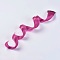 Fashion Women's Hair Accessories, Iron Snap Hair Clips, with Chemical Fiber Colorful Hair Wigs, Medium Violet Red, 50x3.25cm